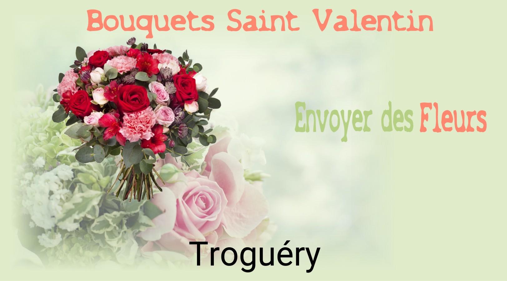Roses de Saint-Valentin livrées à Troguéry